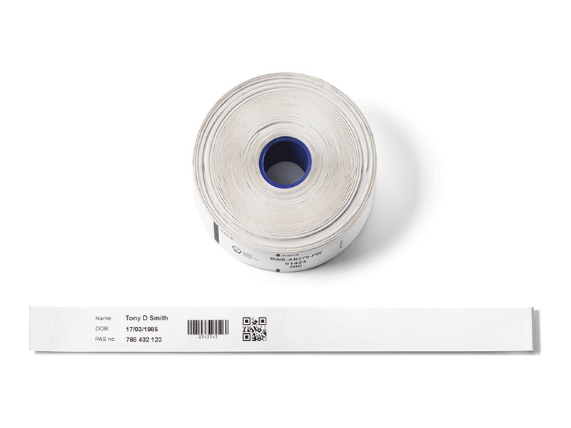 [BWEAB279PW] Brother Weiß - 25 x 279 mm 200 Stck. (5 Rolle(n)
