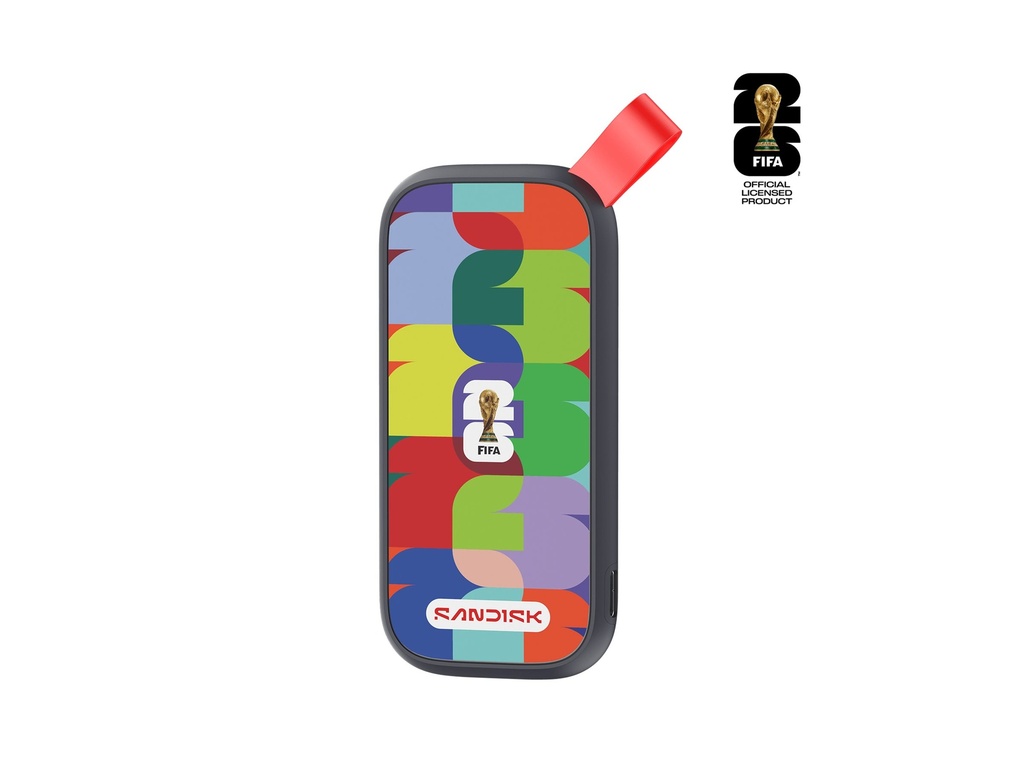 SanDisk FIFA World Cup 2026 Edition - SSD - 1 TB - extern (tragbar)