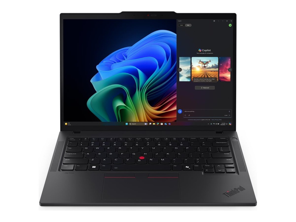 Lenovo ThinkPad T14 Gen 6 21QG - 180°-Scharnierdesign - Intel Core Ultra 5 226V - Win 11 Pro - Arc Graphics 130V - 16 GB RAM - 512 GB SSD TCG Opal Encryption 2, NVMe - 35.6 cm (14")