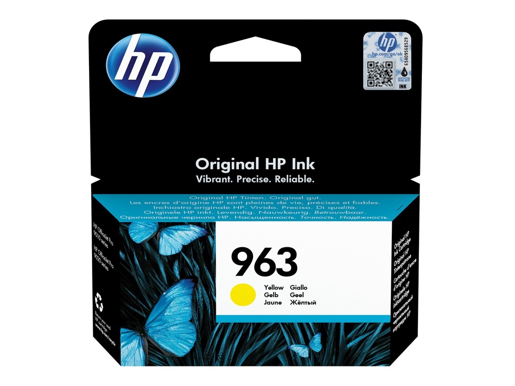 [3JA25AE#LS1] HP 963 - 9.5 ml - Gelb - original - Officejet