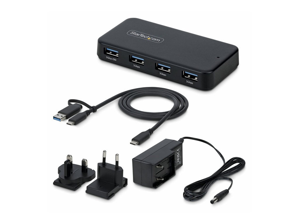 [ST4300USB3V2-UE] StarTech.com Startech - Hub - 4 x SuperSpeed USB 3.0 - Desktop