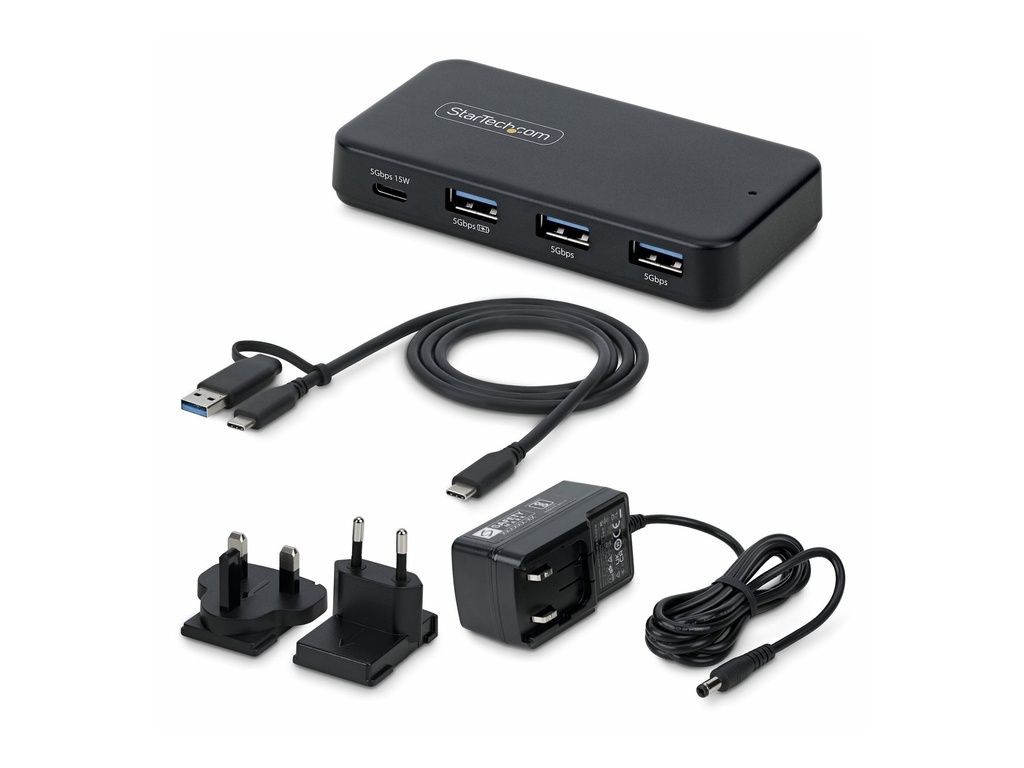 [311UE-USB-HUB] StarTech.com Startech - Hub - 3 x SuperSpeed USB 3.0 + 1 x USB-C (Spannungsversorgung)