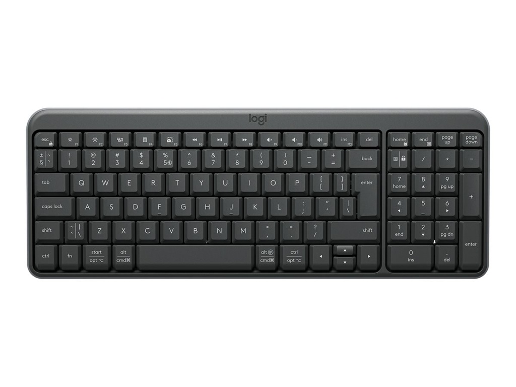 Logitech K250 - Tastatur - kabellos - Bluetooth