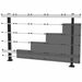 Peerless AV LED 4X4 Kitted+ Bolt Down Mount DS-LEDKBD-FAFE-4X4