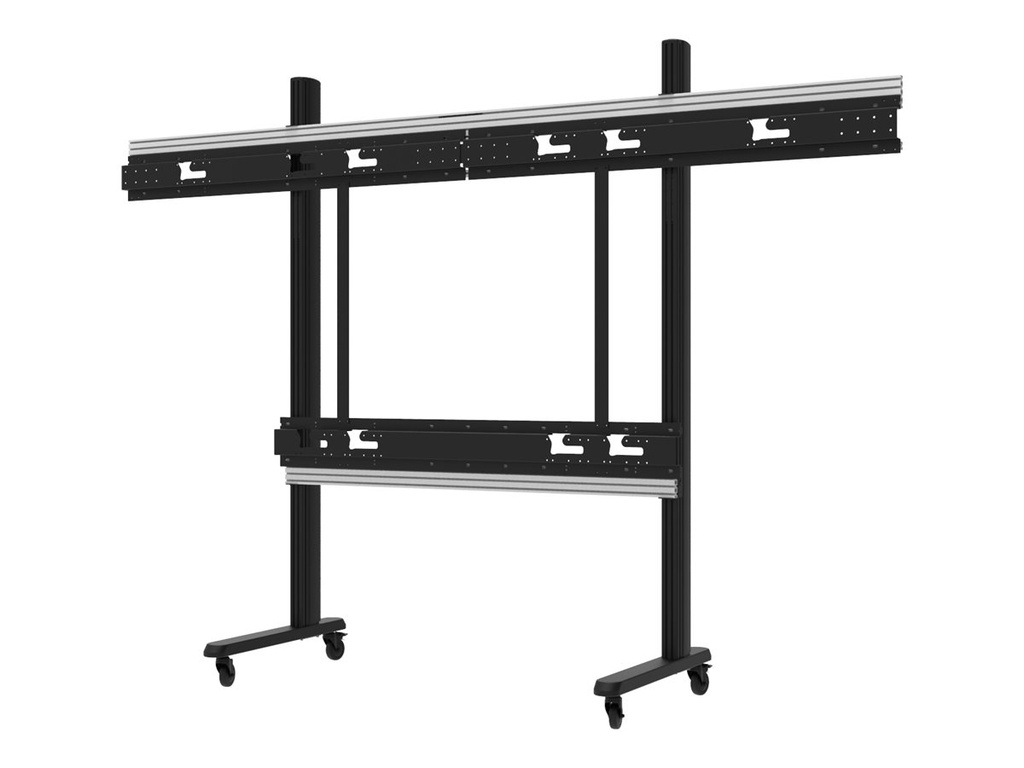 Peerless AV SEAMLESS Kitted+ Series - Befestigungskit - modular - für dvLED Videowand - Schraubbefestigung - Aluminium - Bildschirmgröße: 414 cm (163")