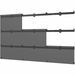 Peerless AV LED 3x3 Universal wall mount L LEDUNVL-3x3<55"