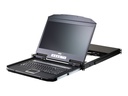 ATEN CL3116NX - KVM-Konsole mit KVM-Switch - 16 Anschlüsse - PS/2, USB - Französisch - 47 cm (18.5")