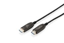 DIGITUS HDMI AOC Hybrid Glasfaserkabel, UHD 8K, 40 m