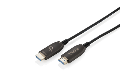 DIGITUS HDMI AOC Hybrid Glasfaserkabel, UHD 8K, 50 m