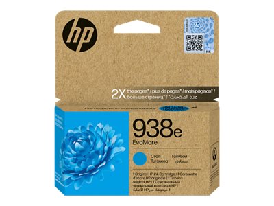 HP 938e EvoMore - 20 ml - Cyan - original - Officejet