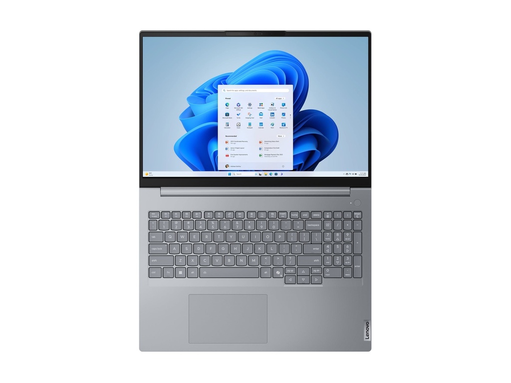 Lenovo ThinkBook 16 G8 IAL 21SK - 180°-Scharnierdesign - Intel Core Ultra 9 185H - Win 11 Pro - Intel Arc Graphics - 16 GB RAM - 512 GB SSD NVMe - 40.6 cm (16")