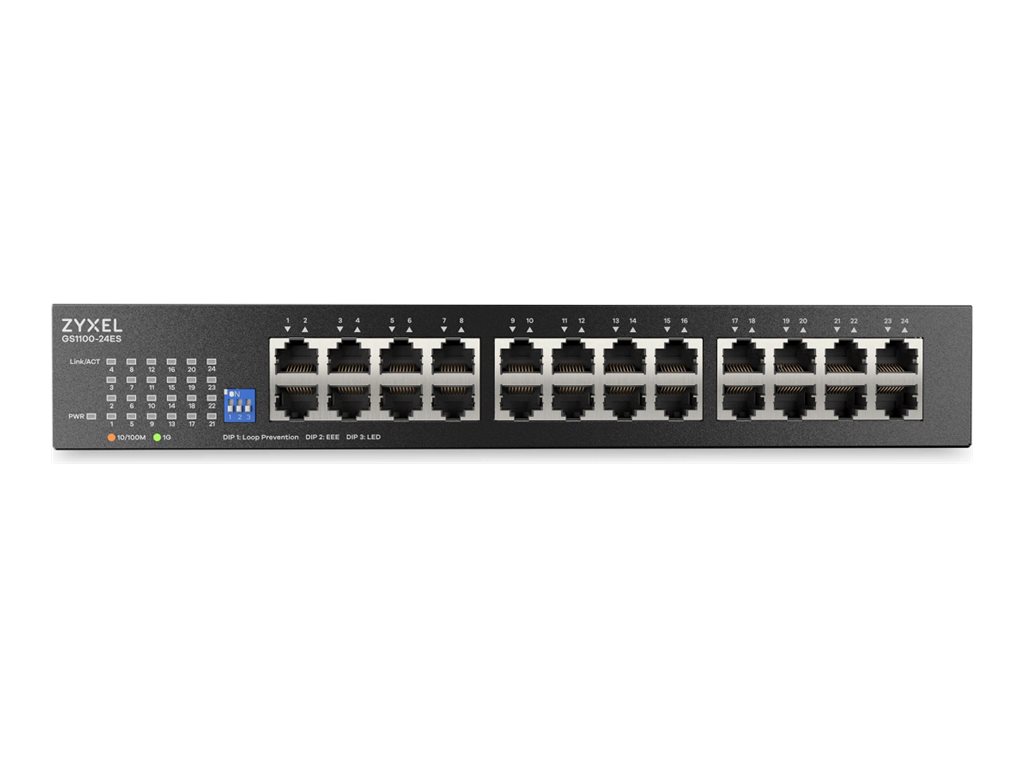 ZyXEL GS1100 Series GS1100-24ES - Switch - schlank