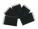 Zebra Touch fastener pads (Packung mit 5)