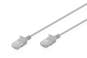 DIGITUS CAT 6 U-UTP Slim Patchkabel, 5 m, Grau