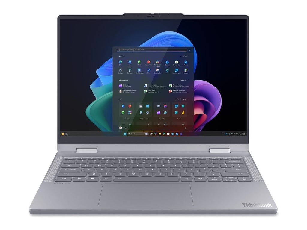 Lenovo ThinkBook 14 2-in-1 G6 IPL 22AR - Flip-Design - Intel Core Ultra 7 355 / 2.3 GHz - Win 11 Pro - Intel Graphics - 32 GB RAM - 512 GB SSD NVMe - 35.6 cm (14")