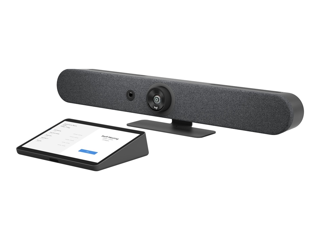 Logitech Small Room with Tap + Rally Bar Mini for Microsoft Teams Room on Android - Kit für Videokonferenzen (Videoleiste, Touch-Controller)