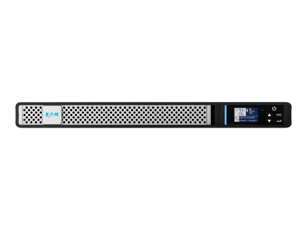 Eaton 5P Gen2 650i - USV (Rack - einbaufähig) - Wechselstrom 200/208/220/230/240 V - 520 watt - 650 VA - 1-phasig - 9 Ah - RS-232, USB - Ausgangsanschlüsse: 4 - 1U - 48.3 cm (19")