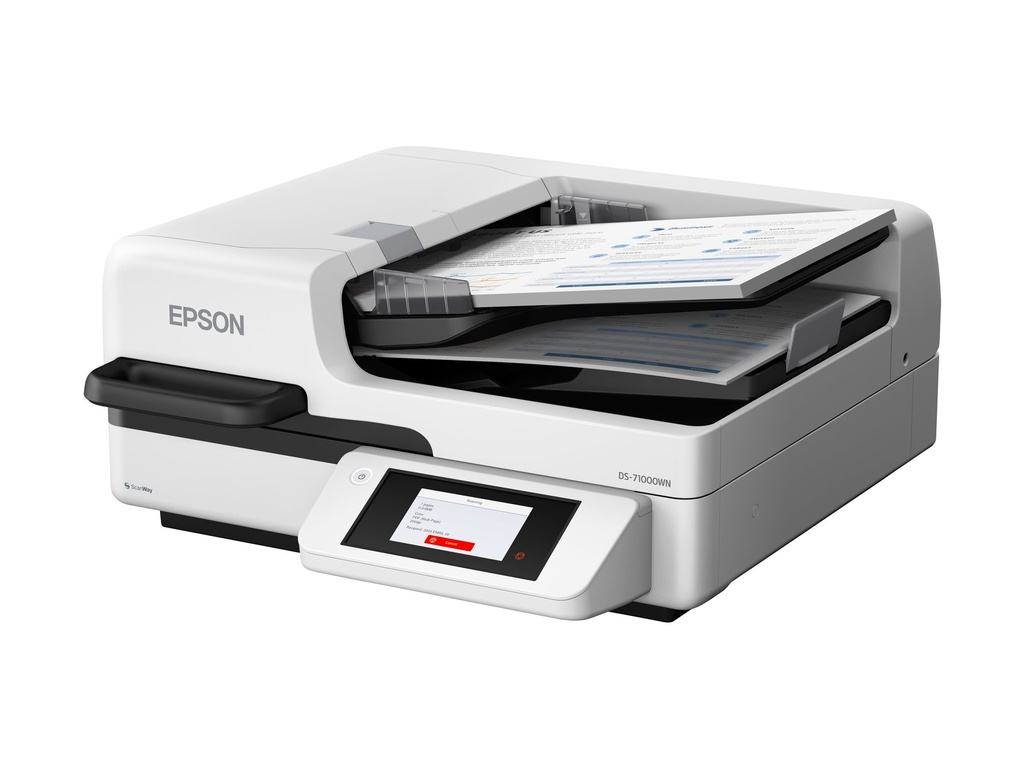 Epson WorkForce DS-71000WN - Dokumentenscanner - Duplex - A3 - 600 dpi x 600 dpi - bis zu 70 Seiten/Min. (einfarbig)