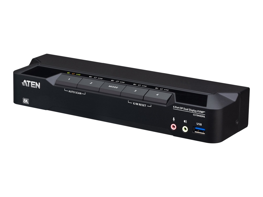 [CS1944DPA] ATEN CS1944DPA - KVM-/Audio-/USB-Switch - 4 x KVM/Audio/USB