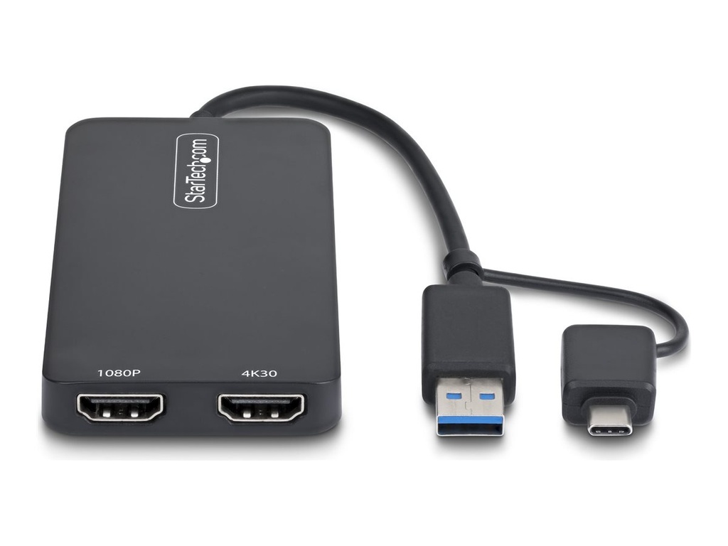 StarTech.com Startech - Videoadapter - USB Typ A, USB-C männlich