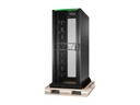 APC NetShelter SX Advanced - Schrank Netzwerkschrank - 750mm 1295mm, with shock package - bodenstehend - Schwarz - 42HE - 48.3 cm (19")