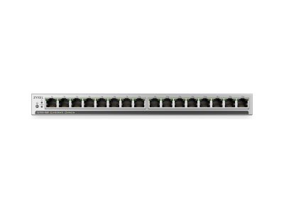 ZyXEL GS1100-16EP - Switch - unmanaged - 16 x 10/100/1000 (16 PoE)