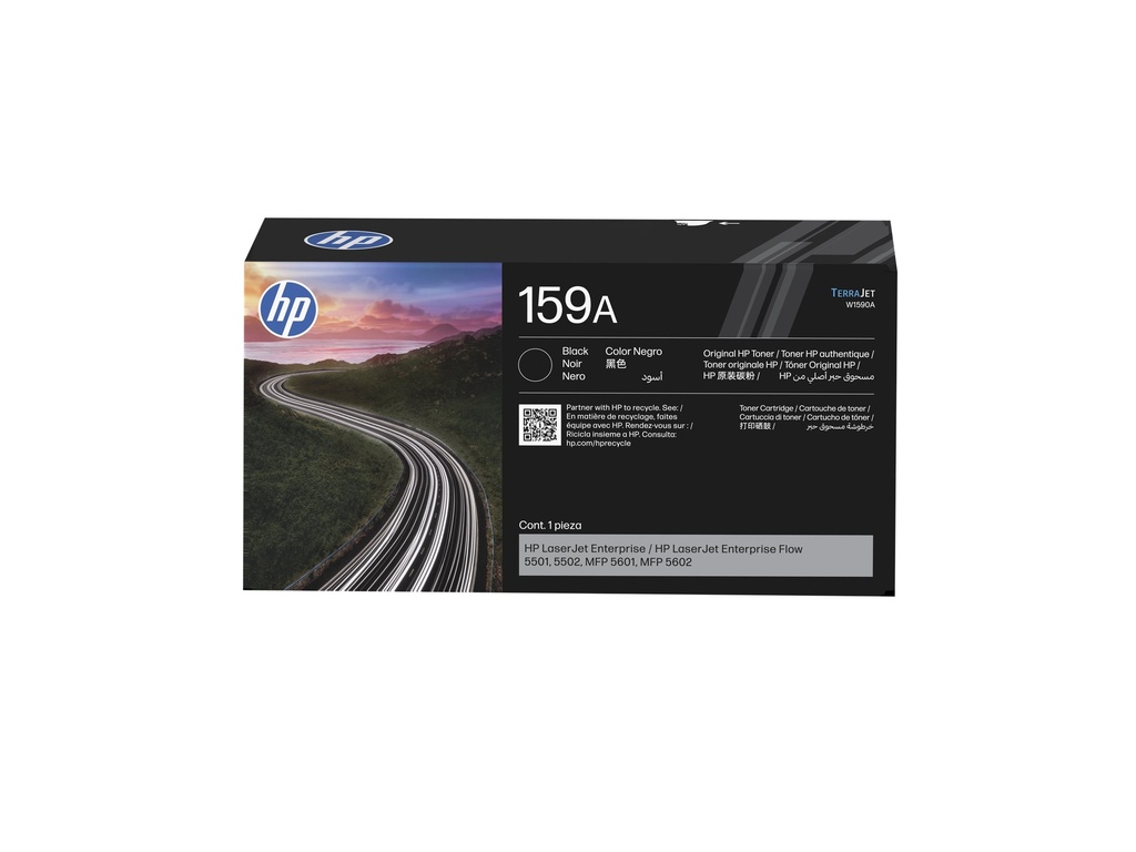 HP 159A - Schwarz - original - LaserJet - Tonerpatrone (W1590A)