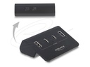Delock Hub - 10 Gbps - 2 x USB-C 3.2 Gen 2 + 2 x USB-A 3.2 Gen 2
