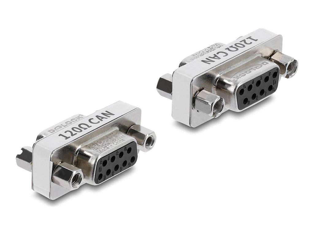 Delock Serieller Adapter - DB-9 (W) schraubbar zu DB-9 (W)