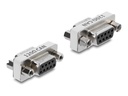 Delock Serieller Adapter - DB-9 (W) schraubbar zu DB-9 (W)
