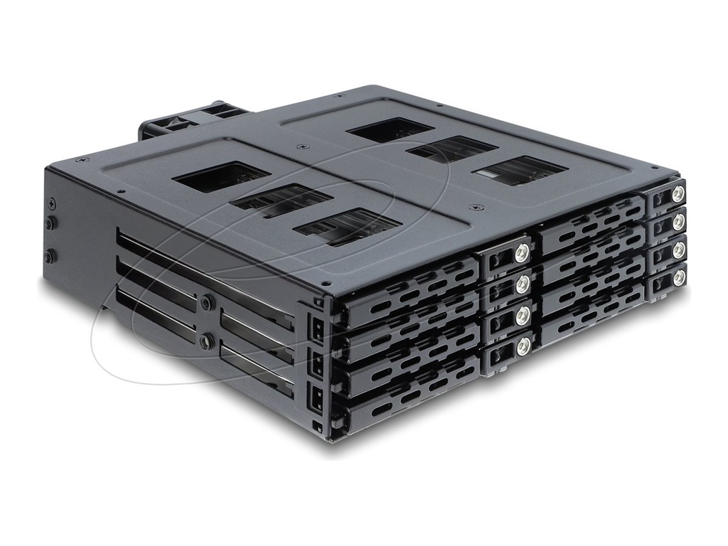 [47172] Delock Mobiles Speicher-Rack - mit Schloss - 2.5" (6.4 cm)