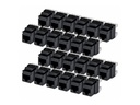 StarTech.com Cat6 Keystone Jack 24-Pack 180-Deg - Netzwerk - CAT 6
