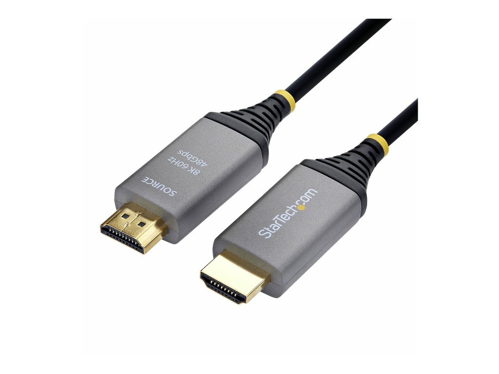 StarTech.com Startech - Ultra High Speed - HDMI-Kabel - HDMI männlich zu HDMI männlich - 30 m - Hybrid Kupfer/Kohlefaser - Schwarz - Active Optical Cable (AOC)