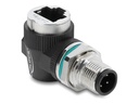 Delock Netzwerkadapter - 4-polig M12-D (M)