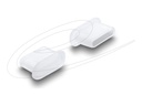 Delock Schutzumschlag - für USB Type-C-Buchse - durchsichtig (Packung mit 10)
