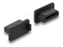 Delock Staubschutz f. HDMI-A-Buchse Silikon 10 St. schwarz