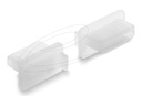 Delock Staubschutzhaube für Kabel - für HDMI-A-Buchse - durchsichtig (Packung mit 10 Stück)