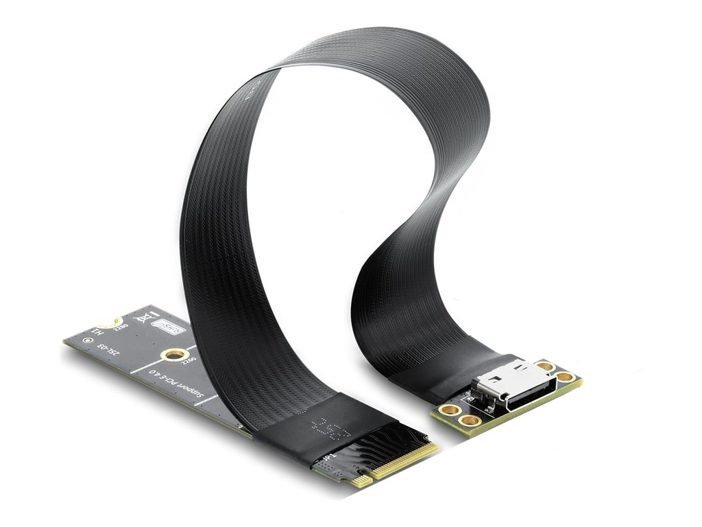 Delock Schnittstellenadapter - M.2 Key M to OCuLink SFF-8612, with 20 cm cable