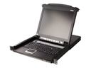 ATEN CL5716M - KVM-Konsole mit KVM-Switch - 16 Anschlüsse - PS/2, USB - Schweizer - 43.2 cm (17")