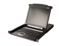ATEN CL5716M - KVM-Konsole mit KVM-Switch - 16 Anschlüsse - PS/2, USB - Schweizer - 43.2 cm (17")