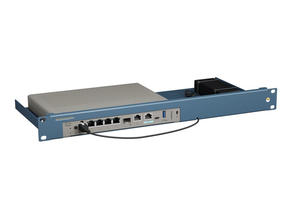 [RM-CI-T33] Rackmount.IT Montagesatz für Netzwerkgeräte - Rack montierbar - cisco metallisch blau - 1U - 48.3 cm (19")