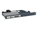 Rackmount.IT Montagesatz für Netzwerkgeräte - Rack montierbar - Metallic Dark Blue - 1U - 48.3 cm (19")