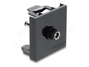 Delock Easy 45 - Einrastmodul - DC 5,5 x 2,5 mm (weiblich)