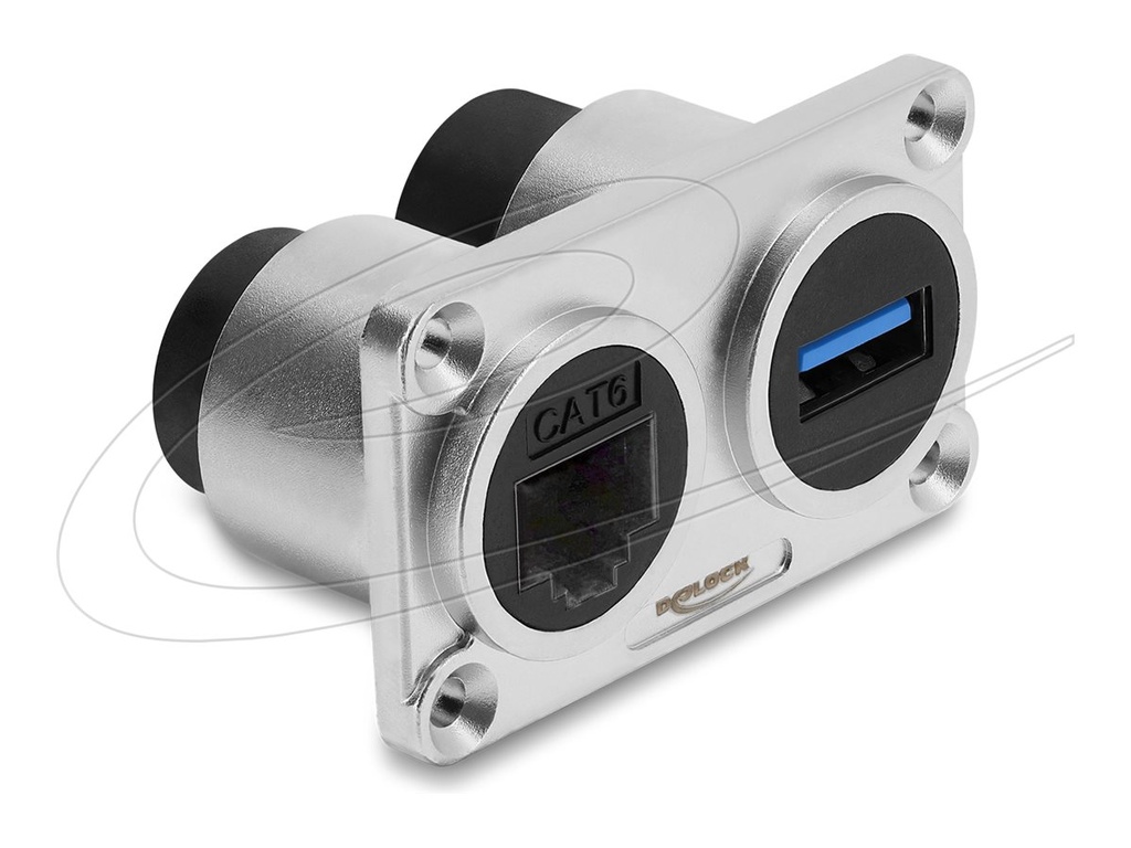 Delock Einrastmodul - built-in, 5 Gbps, Cat 6