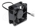 Delock Gehäuselüfter - axial - 60 mm - Schwarz