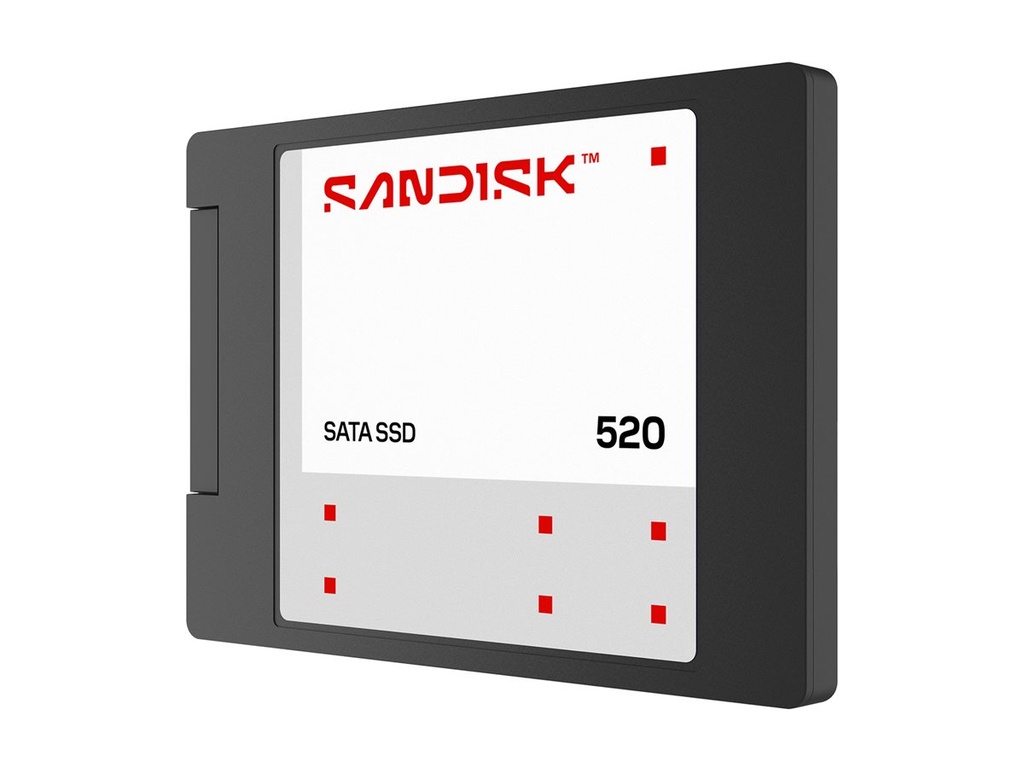 WD SanDisk 520 - SSD - 2 TB - intern - 2.5" (6.4 cm)