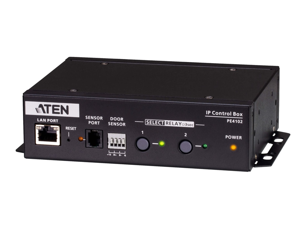 ATEN PE4102 - Stromverteilungseinheit (in Rack montierbar/extern) - eco - Wechselstrom 100-240 V - Ethernet 10/100 - Eingabe, Eingang IEC 60320 C14 - Ausgangsanschlüsse: 2 (power IEC 60320 C13)