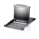 ATEN CL5708N CH LCD KVM Sw USB-PS/2 VGA - KVM-Umschalter - 8-Port