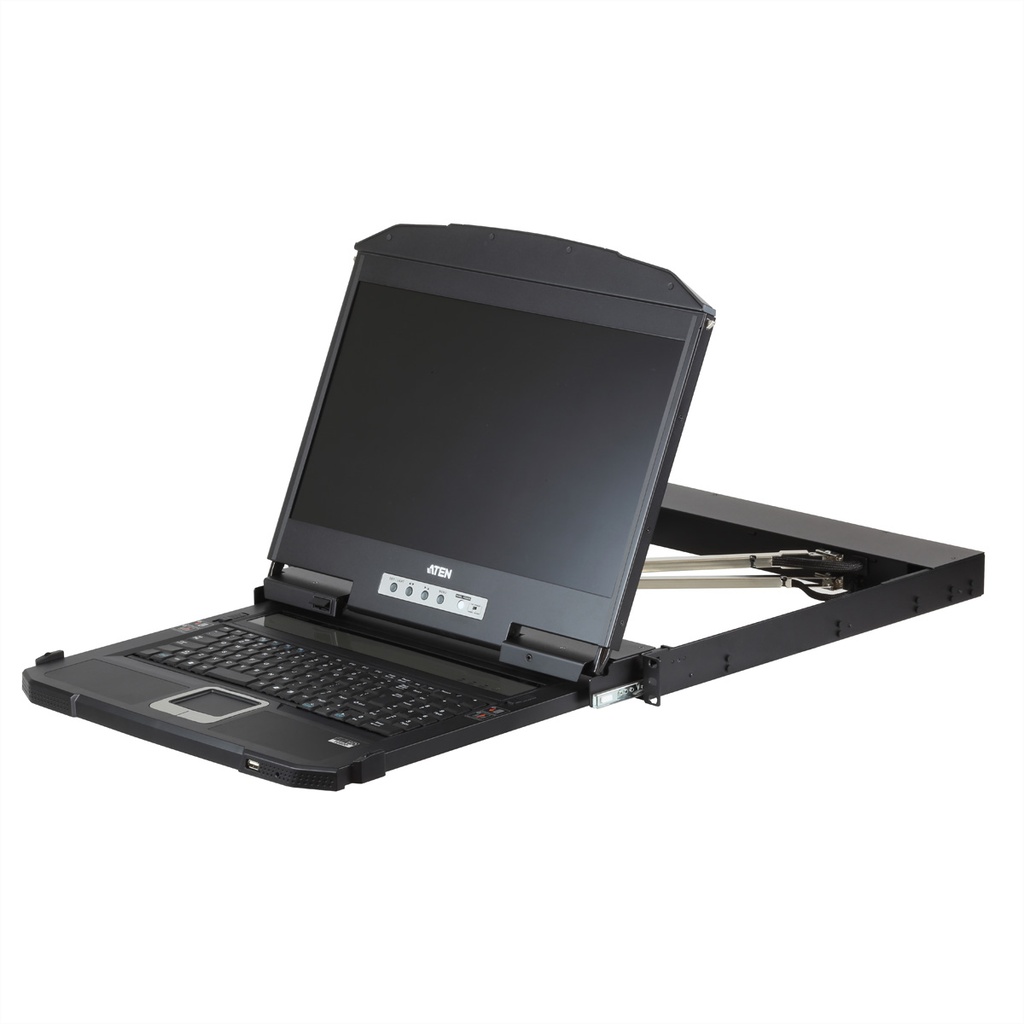 ATEN CL3800NW Konsole CH USB HDMI DVI VG Tastatur Schweiz Full HD - KVM-Konsole - KVM-Konsole - DVI
