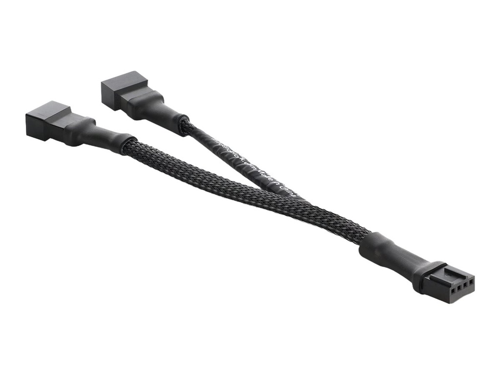 [91338] Delock Netzsplitter für Lüfter - 4-polig PWM (W)
